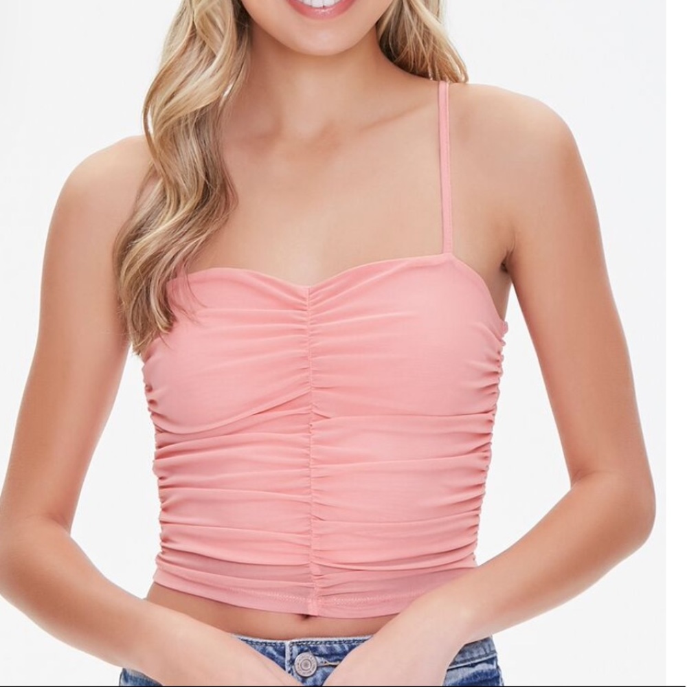 Rushed Crop Cami
